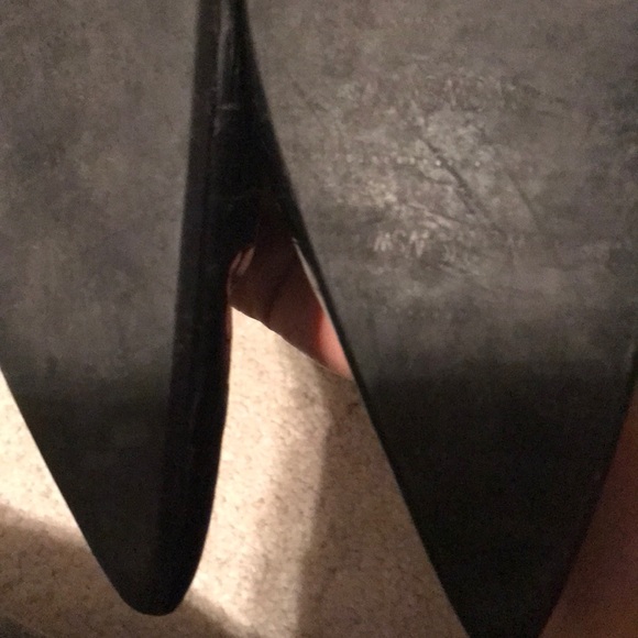 Stuart Weitzman black patent booties, used. - Picture 7 of 11